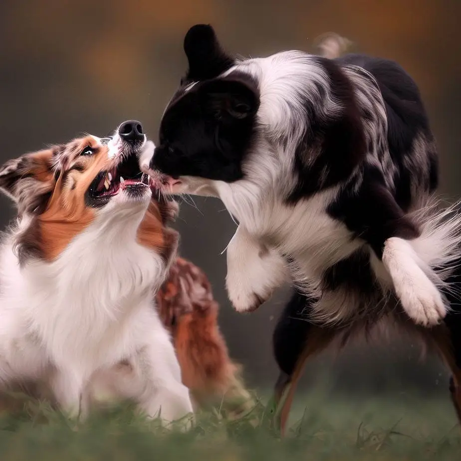 Border Collie vs Owczarek Australijski